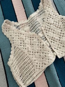 Knitted shrugs
