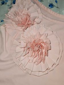 Chic Pink Ruffled Top