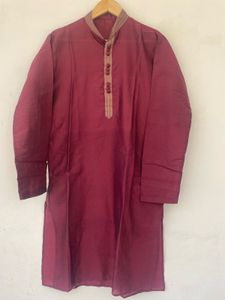 Maroon Kurta