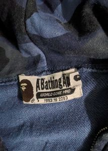 BAPE Shark Camo Full Zip Hoodie