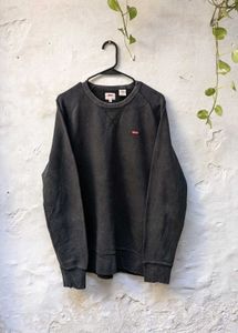 Levi's Black Crew Neck Sweatshirt