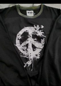 WYQ Graphic Print Sweatshirt