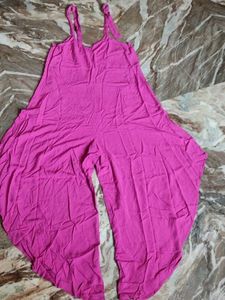 Magenta jumpsuit