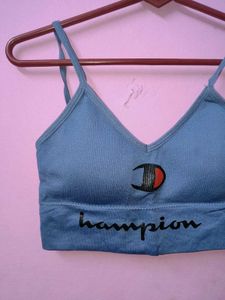 Champion Blue Sports Bra Top