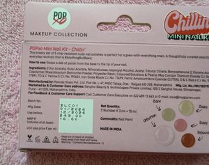 Myglamm Popxo Chillin Mini Nail Kit