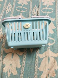 Cute Baby Blue Basket