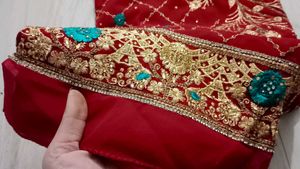 Bridal/ Embroided Party Wear Dress Material