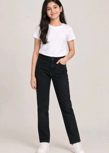 Girls Dark Wash Skinny Fit Jeans