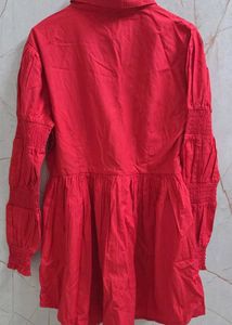 Red Shirt Dress | Like New