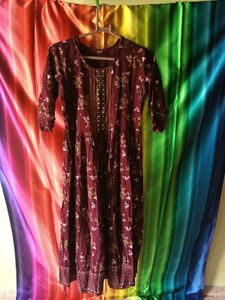 saree with kurti combo