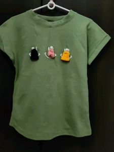 Cute Olive green Top