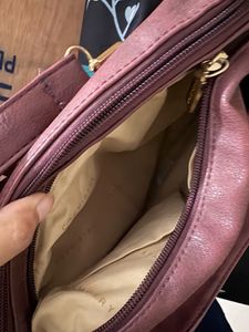Stylish Burgundy Shoulder Bag