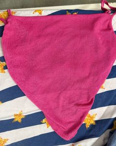 Hot Pink Triangle Top