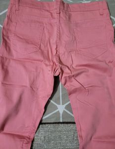 Chic Coral Pink Women's Pants