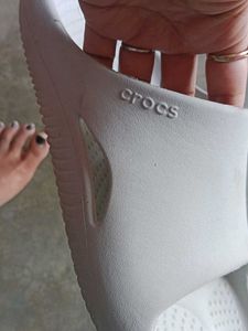 CROCS White Sliders