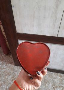 Heart Shaped Teddy Bear &amp; Roses Gift Box