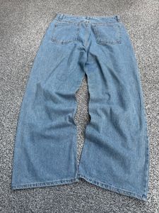 Light Wash Wide Leg Jeans