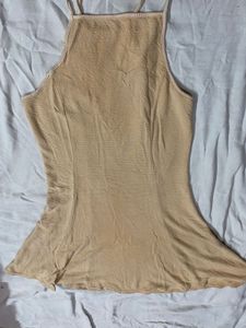 Tan Mini Dress