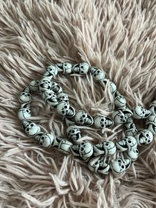 Skull Bead Necklace for hollow been