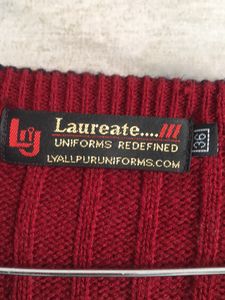 Maroon Sweater Size M- L