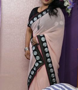 Pretty Pink Saree