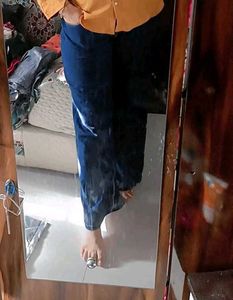 Vintage Wide-Leg Denim Jeans
