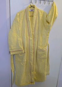 SPACES Yellow Bath Robe Towel