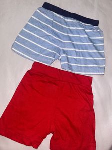Baby Shorts Combo Of 2