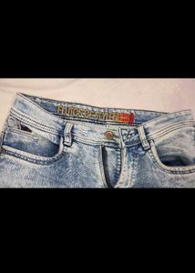 Acid Wash Denim Jeans