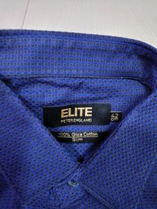 Blue Cotton Shirt