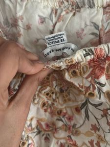 Floral Print Off-Shoulder Jumpsuit