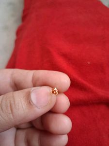 Dainty Gold star nosepin