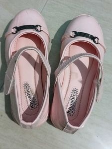 Charming Pink Mary Jane Flats 1time use