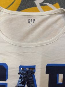 GAP Sequin Logo T-Shirt
