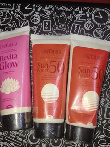 Uniqura Revita Glow &amp; Sun Defend Face Masks