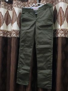 Brand new Olive Green Chinos - Casual Comfort