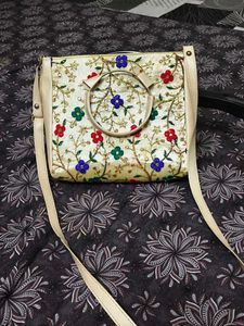 Embroidered Handbag