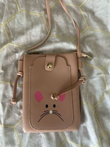 Cute pastel Pink phone slinh