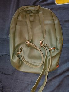 Olive Green Backpack