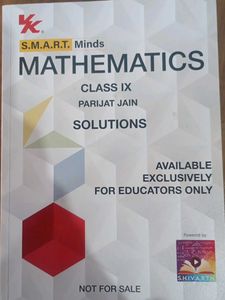S.M.A.R.T. Minds Mathematics Class IX