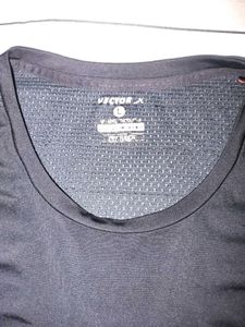 Athletic Black T-Shirt