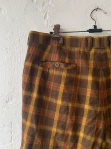 Plaid Trousers
