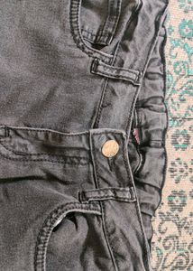 Black Denim Jeans For Boys (10-12years)