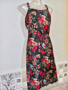 🔥 BUY 1, GET 1 FREE 🔥Black Floral Dress