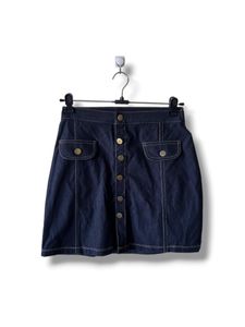 Mini Denim Skirt