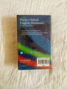 Pocket Oxford English Dictionary