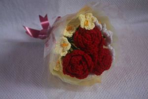 Crochet Flower Bouquet