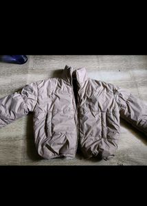 Stylish Beige Puffer Jacket