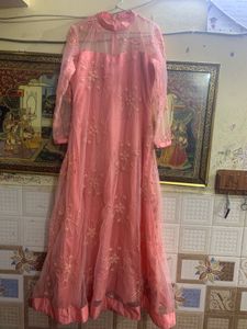 Pink Embellished Gown