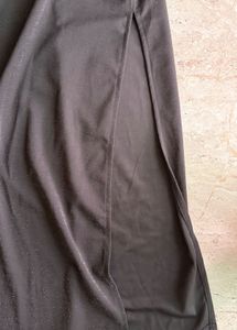 Elegant Black Maxi Dress with Slit